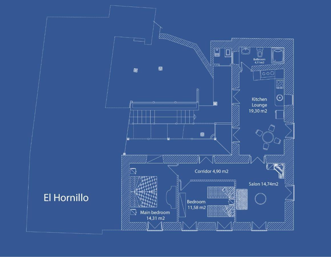 Casa Rural El Hornillo 巴列埃尔莫索 外观 照片